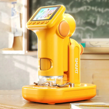Mini-microscope numérique portable et démontable pour enfants