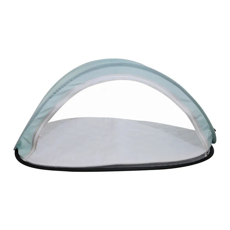 Lit de Voyage Bébé Pliable avec Moustiquaire – Protection UV & Insectes, Léger et Compact