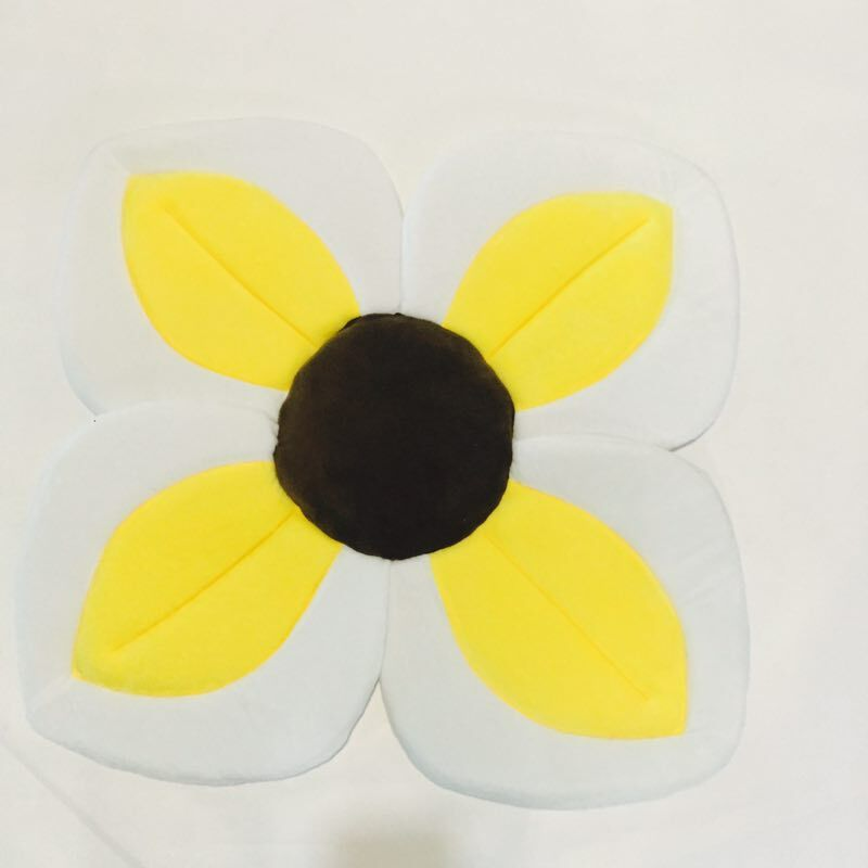 Tapis de Bain Antidérapant Fleur pour Bébé – Doux, Sèche Vite | 8 Couleurs