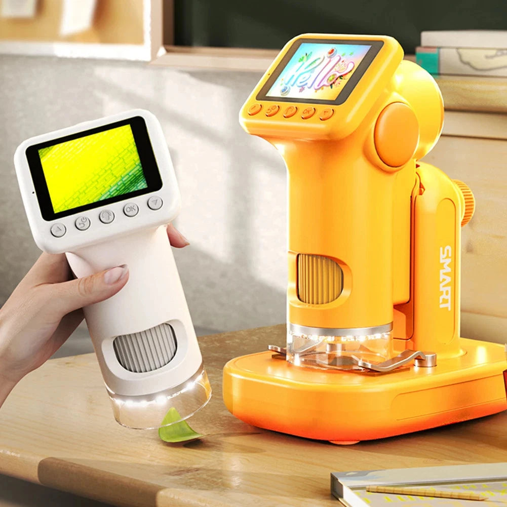 Mini-microscope numérique portable et démontable pour enfants