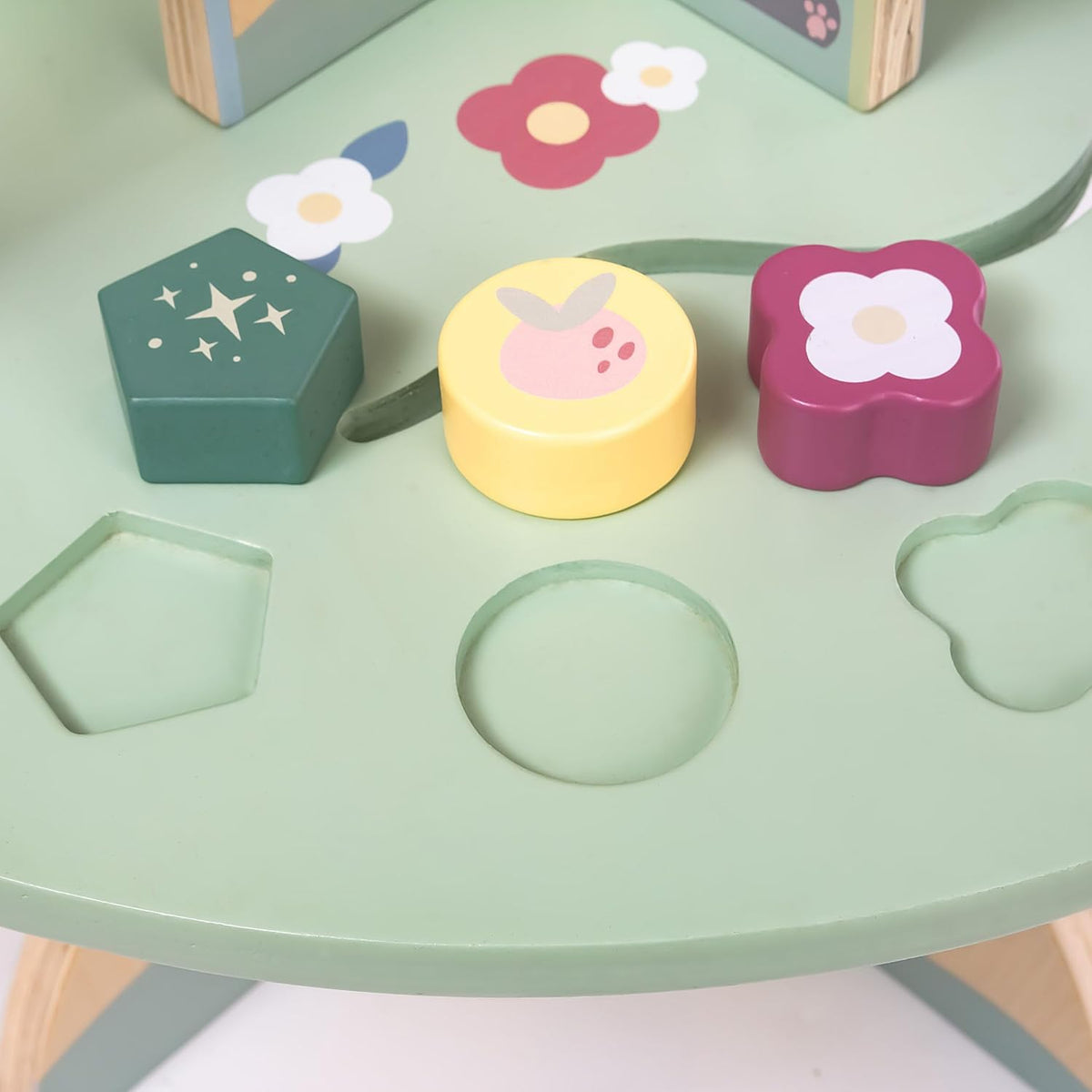 Table d’activités en bois multifonction, vue 4