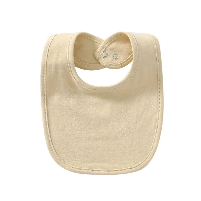 Lot de Bavoirs Bébé en Coton Doux Absorbants à Pressions