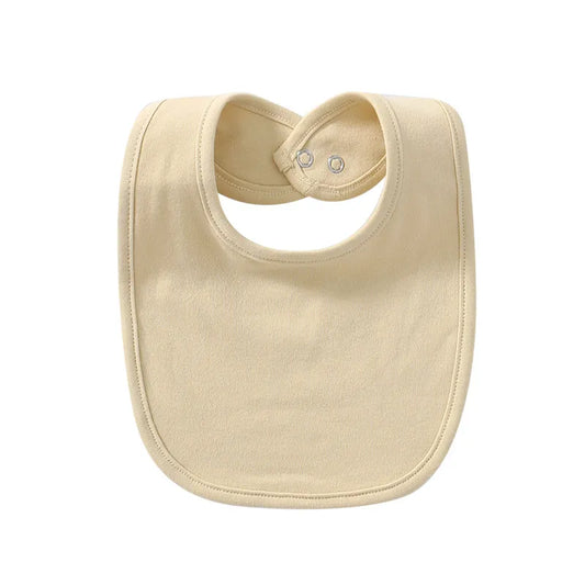 Lot de Bavoirs Bébé en Coton Doux Absorbants à Pressions