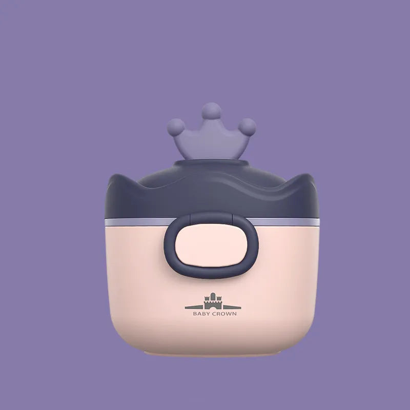 Boîte Doseuse de Lait en Poudre Bébé avec Compartiments