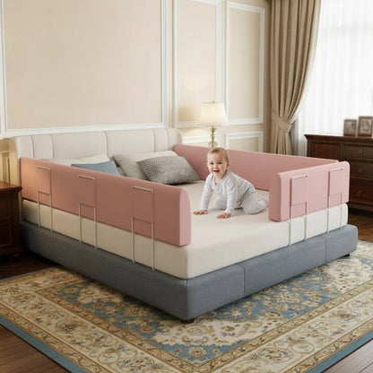 Barrière de lit de sécurité réglable pour enfants et tout-petits