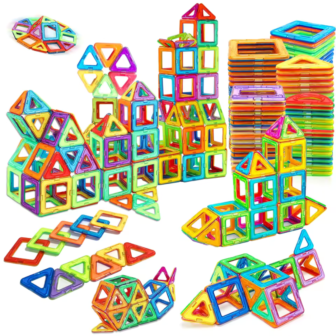 Blocs de Construction Magnétiques MagnaCraft Elite – Jeu STEM Créatif pour Enfants dès 3 ans