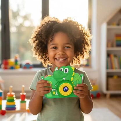 Appareil Photo Enfant Dinosaure – HD et Antichoc Vert