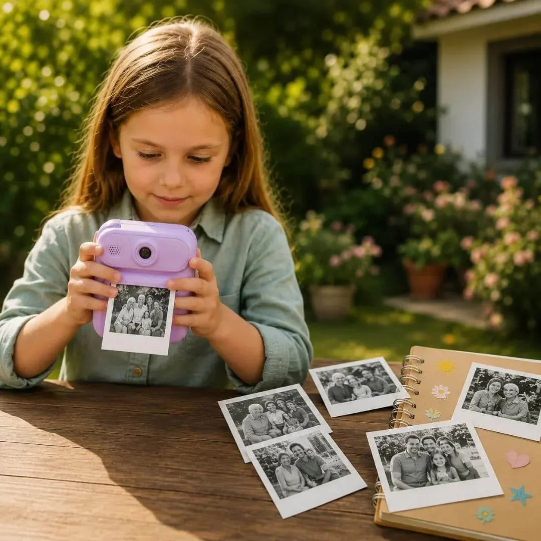 Appareil Photo Enfant Instantané – Impression Thermique Sans Encre