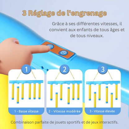 Jeu de Réflexes Rechargeable avec Bâtons Éjectables – Jouet d'Adresse pour Toute la Famille