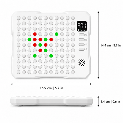 Plateau électronique de jeux de stratégie et de mémoire