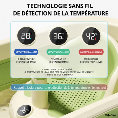Siège de Bain pour Bébé – Ventouses Ultra-Stables et Dossier Ergonomique