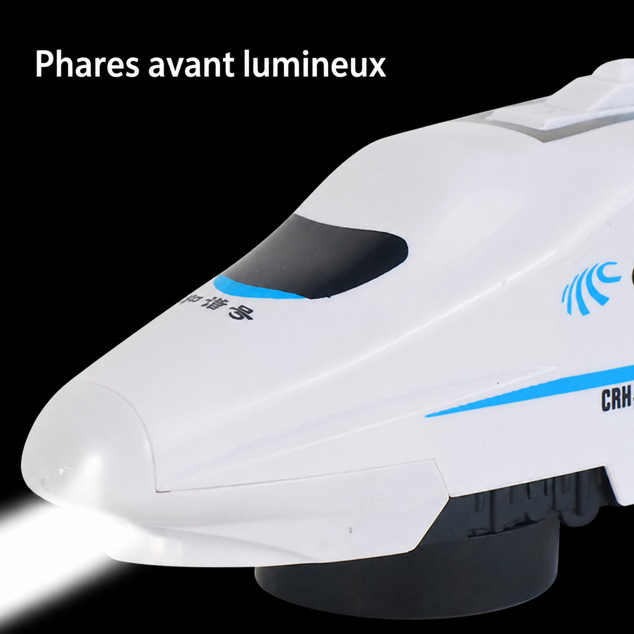 Train Électrique Autopropulsé pour Enfants – Circuit Réaliste à Grande Vitesse, dès 3 ans