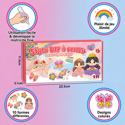Kit de Perles à Repasser DIY pour Enfants – Loisir Créatif et Motricité Fine