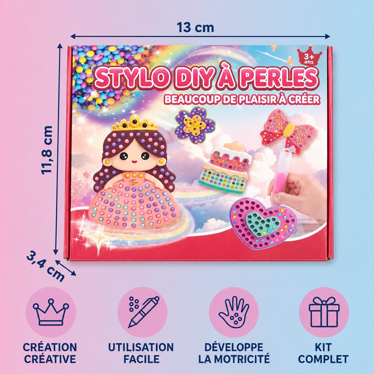 Kit de Perles à Repasser DIY pour Enfants – Loisir Créatif et Motricité Fine