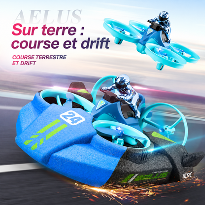 Drone Jouet 3-en-1 pour Enfants – Mini Drone RC avec Télécommande