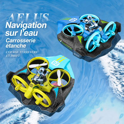 Drone Jouet 3-en-1 pour Enfants – Mini Drone RC avec Télécommande
