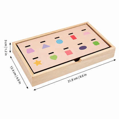 MindMosaic – Jeu d'Association en Bois Montessori pour Enfants dès 3 ans
