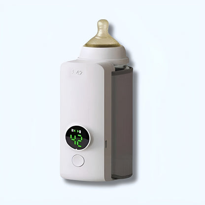 Chauffe-Biberon Portable Rechargeable – Réglage de Température Ajustable pour Bébé