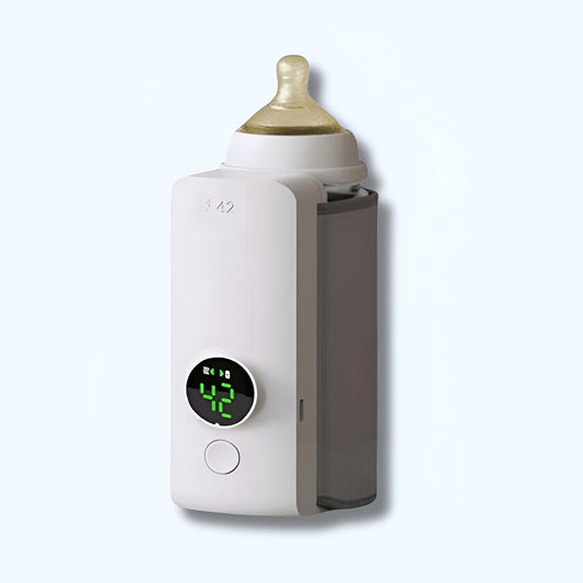 Chauffe-Biberon Portable Rechargeable – Réglage de Température Ajustable pour Bébé