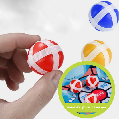Jeu d'Arc et Flèches à Balles Adhésives pour Enfants – Cible à Suspendre, dès 3 ans