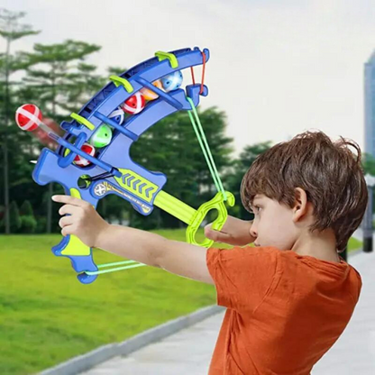 Jeu d'Arc et Flèches à Balles Adhésives pour Enfants – Cible à Suspendre, dès 3 ans