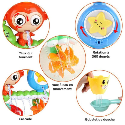 Jouets de Bain Animaux pour Enfants – Amusement Aquatique Ludique