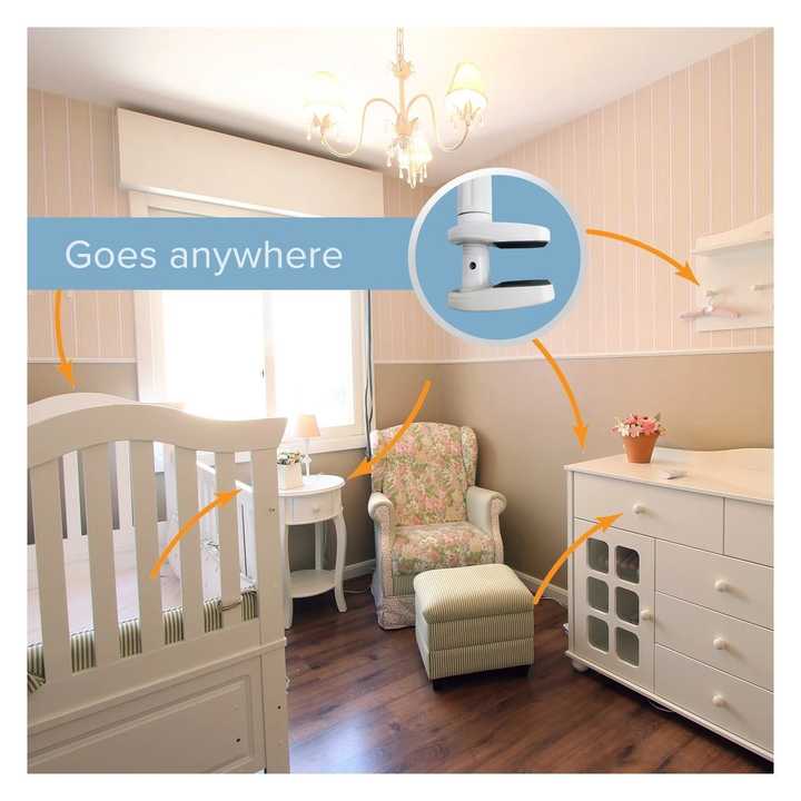 Support Flexible pour Moniteur Bébé et Caméra de Surveillance
