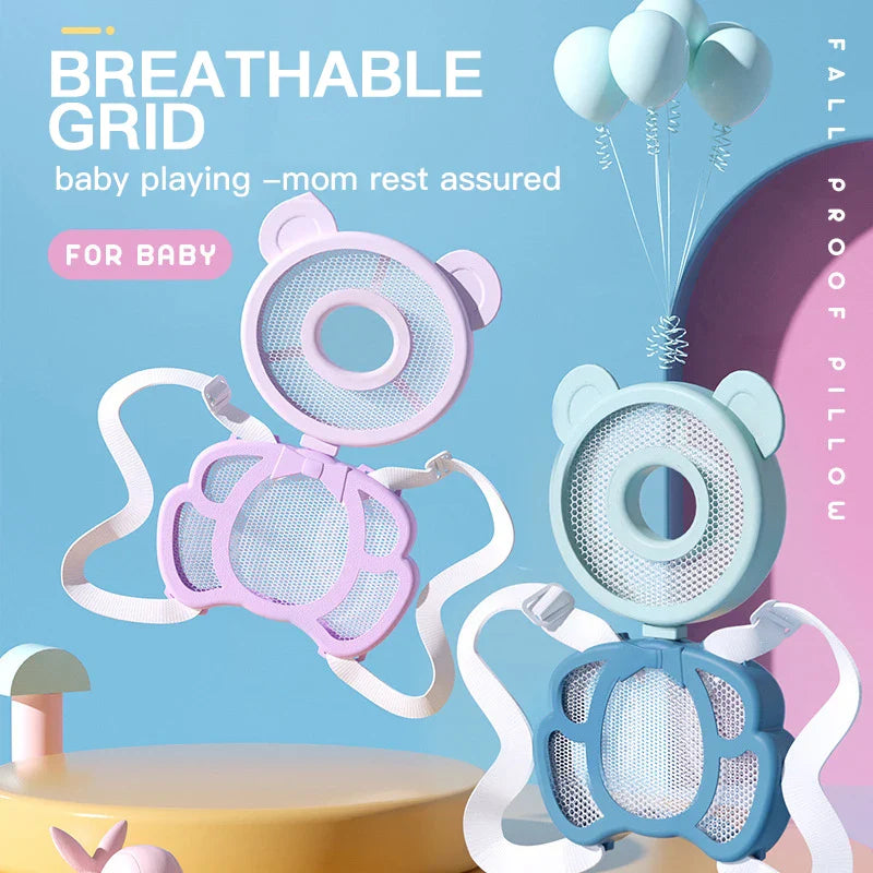 Coussin de Protection Tête et Dos Bébé Respirant Anti-Choc