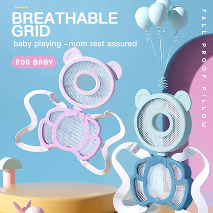 Coussin de Protection Tête et Dos Bébé Respirant Anti-Choc