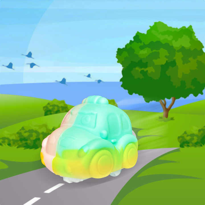 Ballon Sensoriel Interactif pour Enfants – Lumieres, Mouvements Surprises et Éveil Moteur