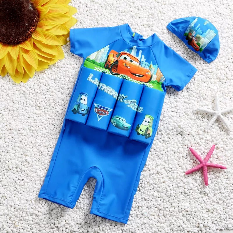 Maillot de Bain Flottant Sécurisé pour Enfant – Combinaison à Flottabilité Intégrée
