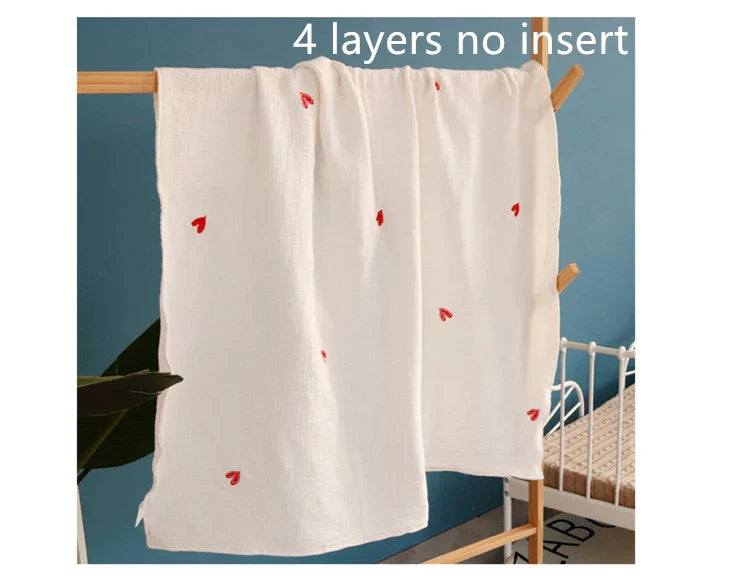 Cape de Bain en Mousseline pour Bébé – Ultra-Douce, Respirante | 5 Motifs | 2 Tailles