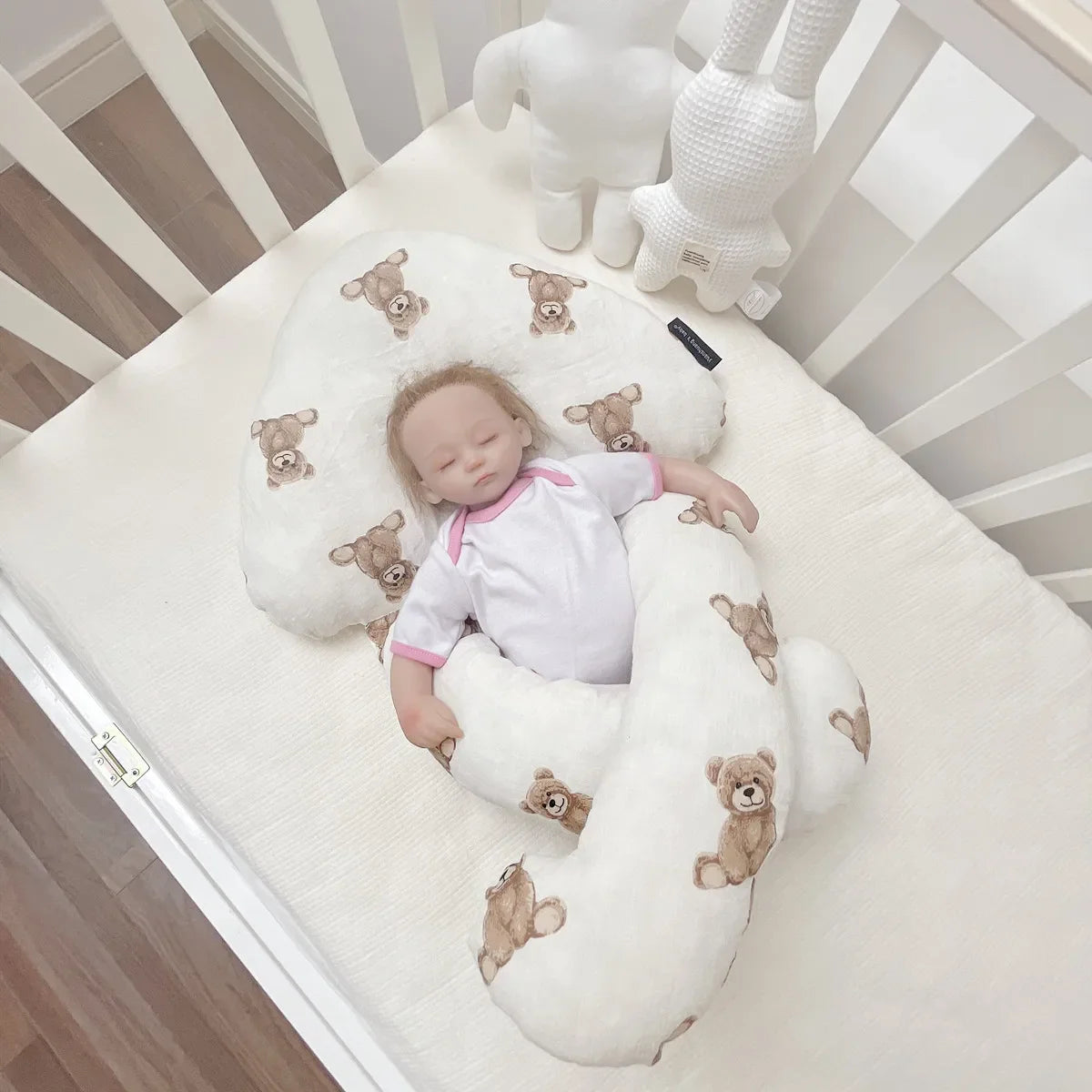 Coussin de Positionnement Bébé Ergonomique avec Appui-Tête