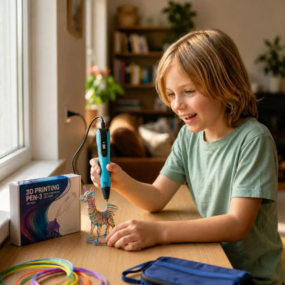 Stylo d'Impression 3D – Kit Créatif Haute Précision dès 10 Ans