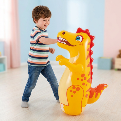 Sac de Frappe Gonflable Enfant – Base à Eau, Motif Animal | Dragon, Dino, Dauphin | Dès 3 ans