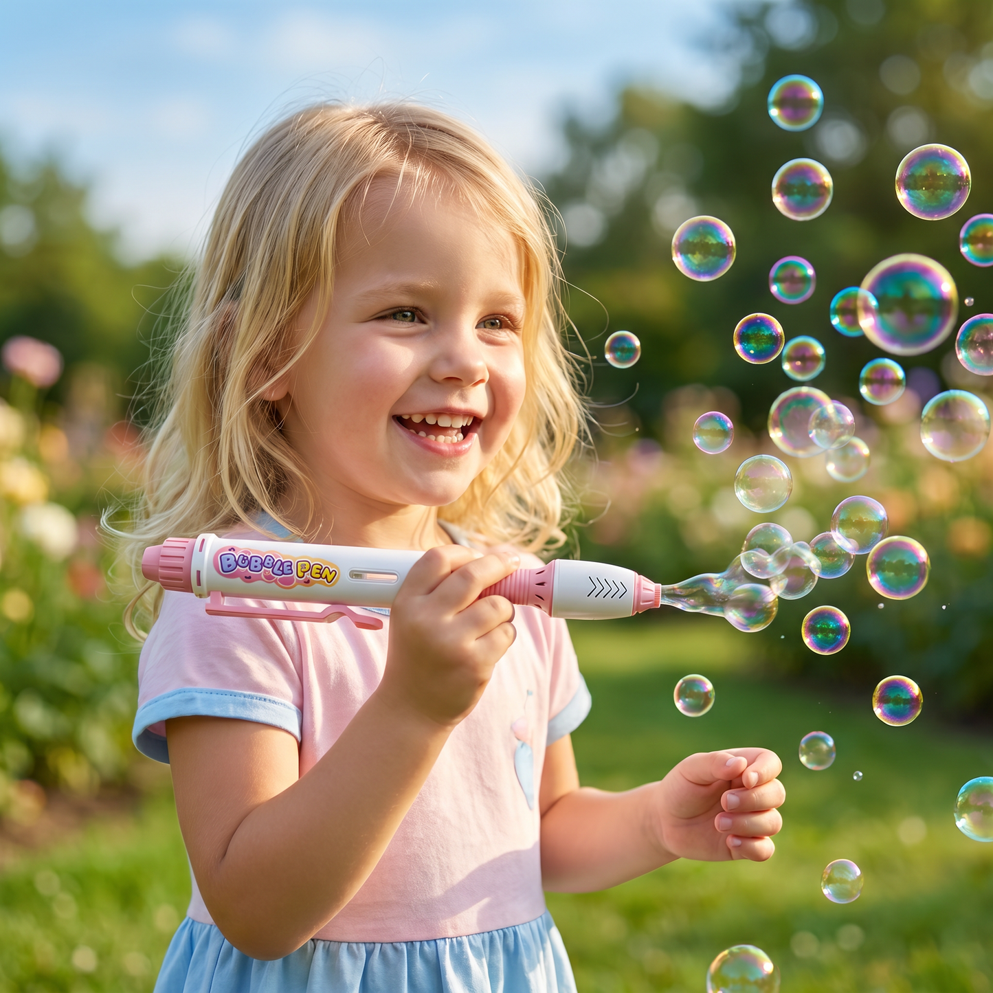 Baguette Magique à Bulles Automatique – Idéale pour les Enfants