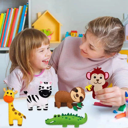 Kit de Couture Créatif pour Enfants – Fabriquez vos Propres Peluches en Feutrine, dès 5 ans