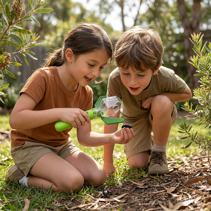 Attrape-insectes pour Enfants – Kit d'Observation avec Loupe 6x Intégrée
