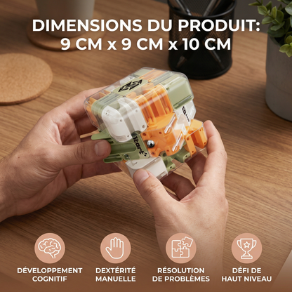 Labyrinthe Cube 3D – Stimule la Logique et la Patience, dès 6 ans