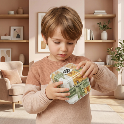 Labyrinthe Cube 3D – Stimule la Logique et la Patience, dès 6 ans