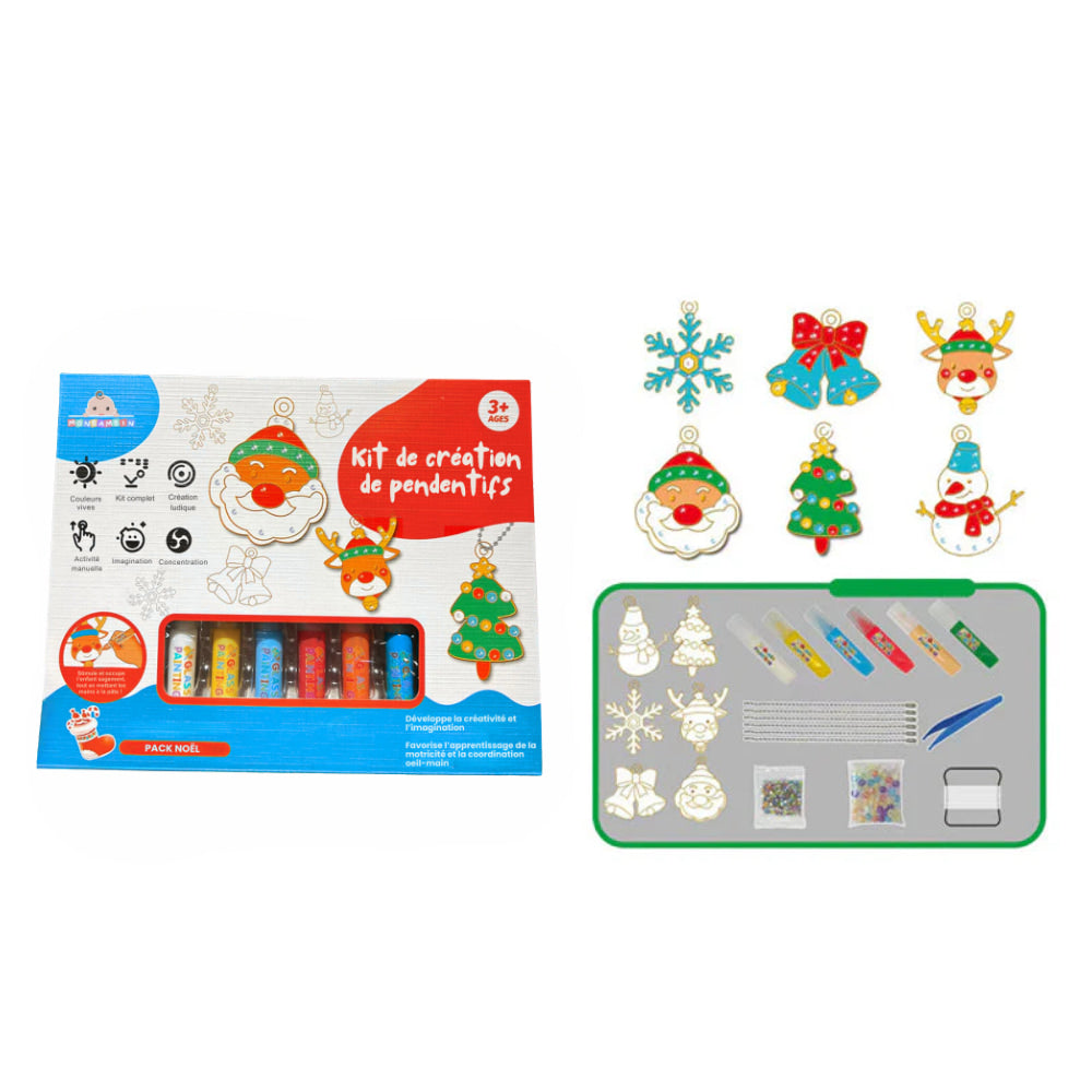 Kit de Bijoux à Créer pour Enfants – Perles et Breloques à Assembler