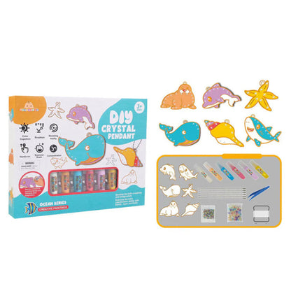 Kit de Bijoux à Créer pour Enfants – Perles et Breloques à Assembler