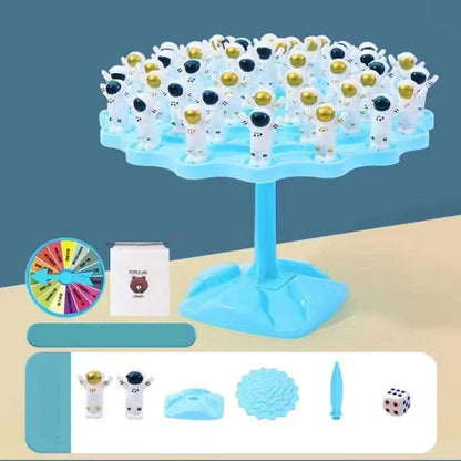 Jeu d'Équilibre Astronaute – Jouet Éducatif de Motricité, Concentration et Coordination pour Enfants