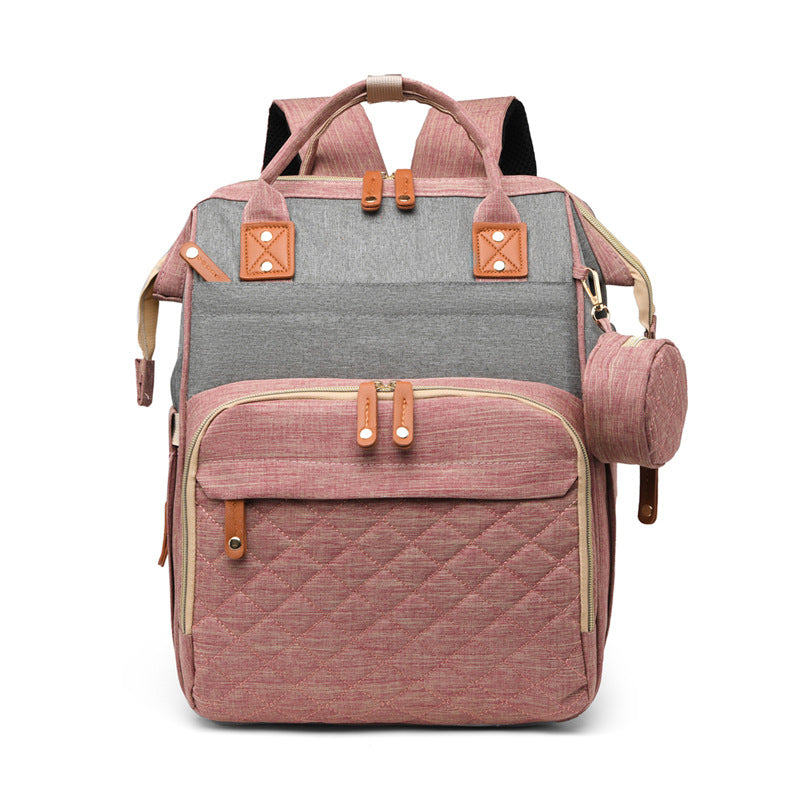 Sac à dos pour bébé 2-en-1 avec matelas à langer – Sac à langer multifonctionnel pour les voyages