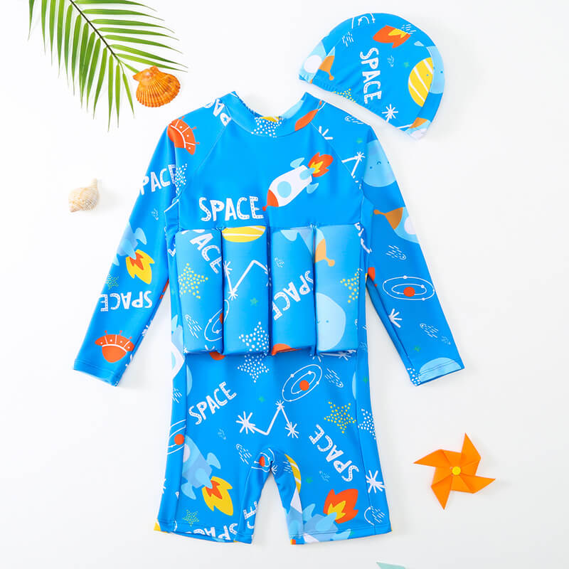 Maillot de Bain Flottant Sécurisé pour Enfant – Combinaison à Flottabilité Intégrée