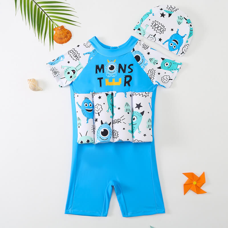 Maillot de Bain Flottant Sécurisé pour Enfant – Combinaison à Flottabilité Intégrée