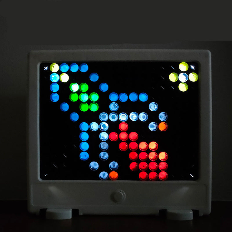 Kit Mosaïque Pixel Art 3D pour Enfants – Set Créatif DIY de Loisirs Artistiques