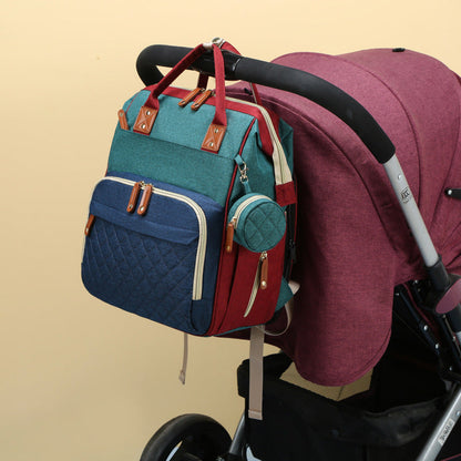 Sac à dos pour bébé 2-en-1 avec matelas à langer – Sac à langer multifonctionnel pour les voyages