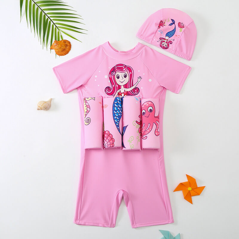 Maillot de Bain Flottant Sécurisé pour Enfant – Combinaison à Flottabilité Intégrée