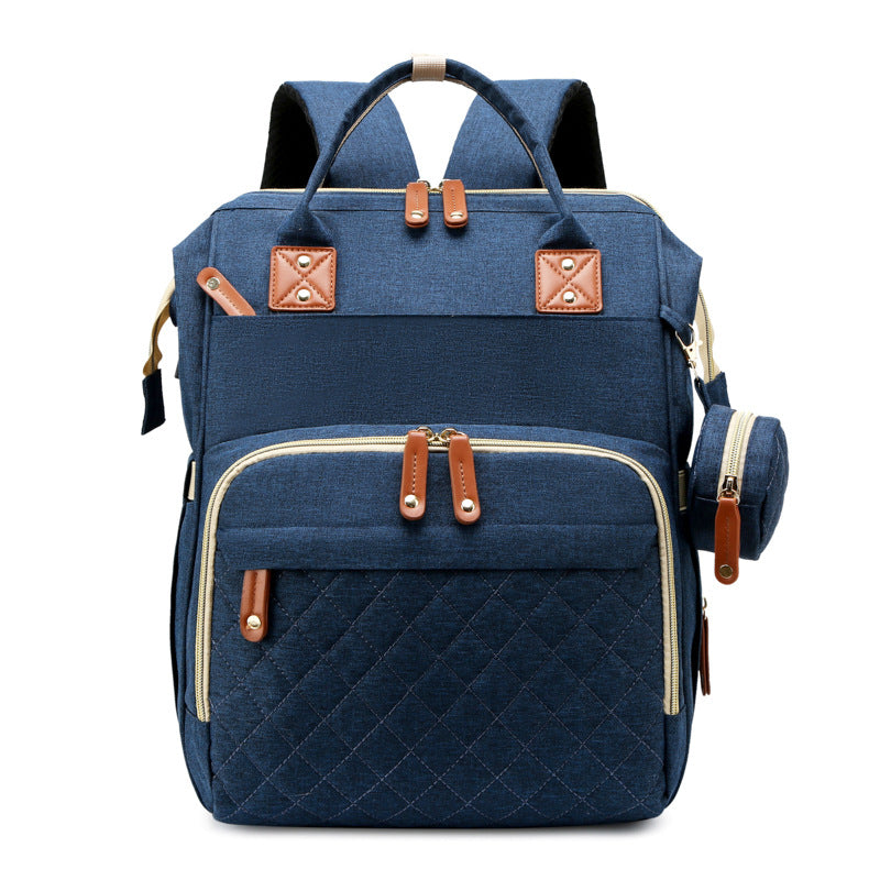 Sac à dos pour bébé 2-en-1 avec matelas à langer – Sac à langer multifonctionnel pour les voyages